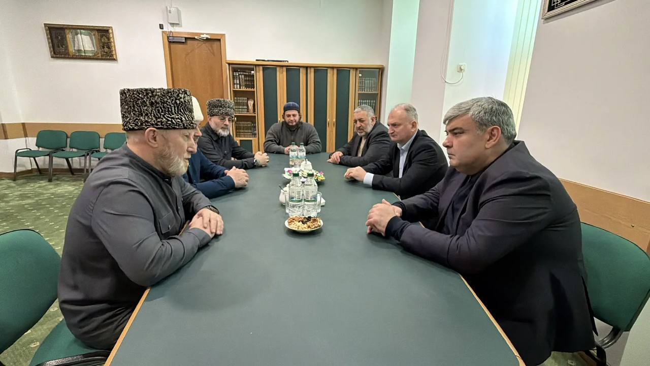 Казбек Коков встретился с председателем Духовного управления мусульман КБР