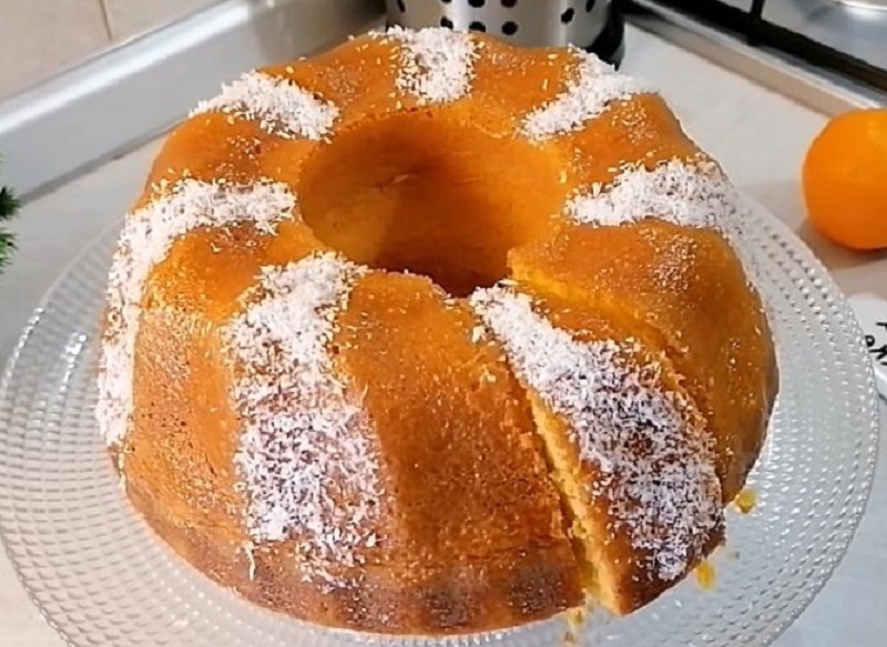 Нежный мандариновый кекс: идеальный десерт для зимних праздников