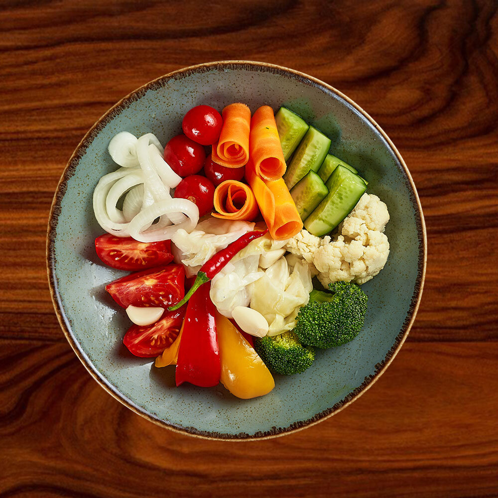 Незабываемое овощное ассорти для летнего перекуса