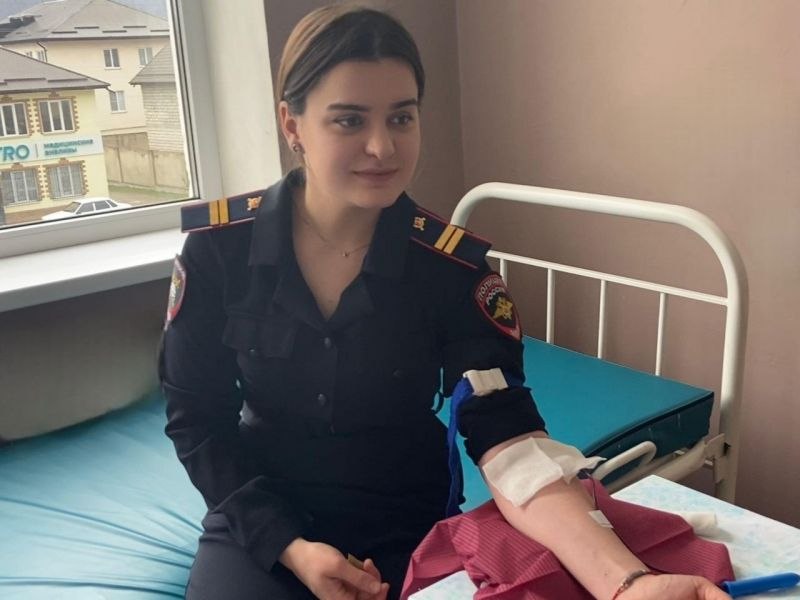 Полицейские Черекского района присоединились к донорской акции Полицейские Черекского района присоединились к донорской акции