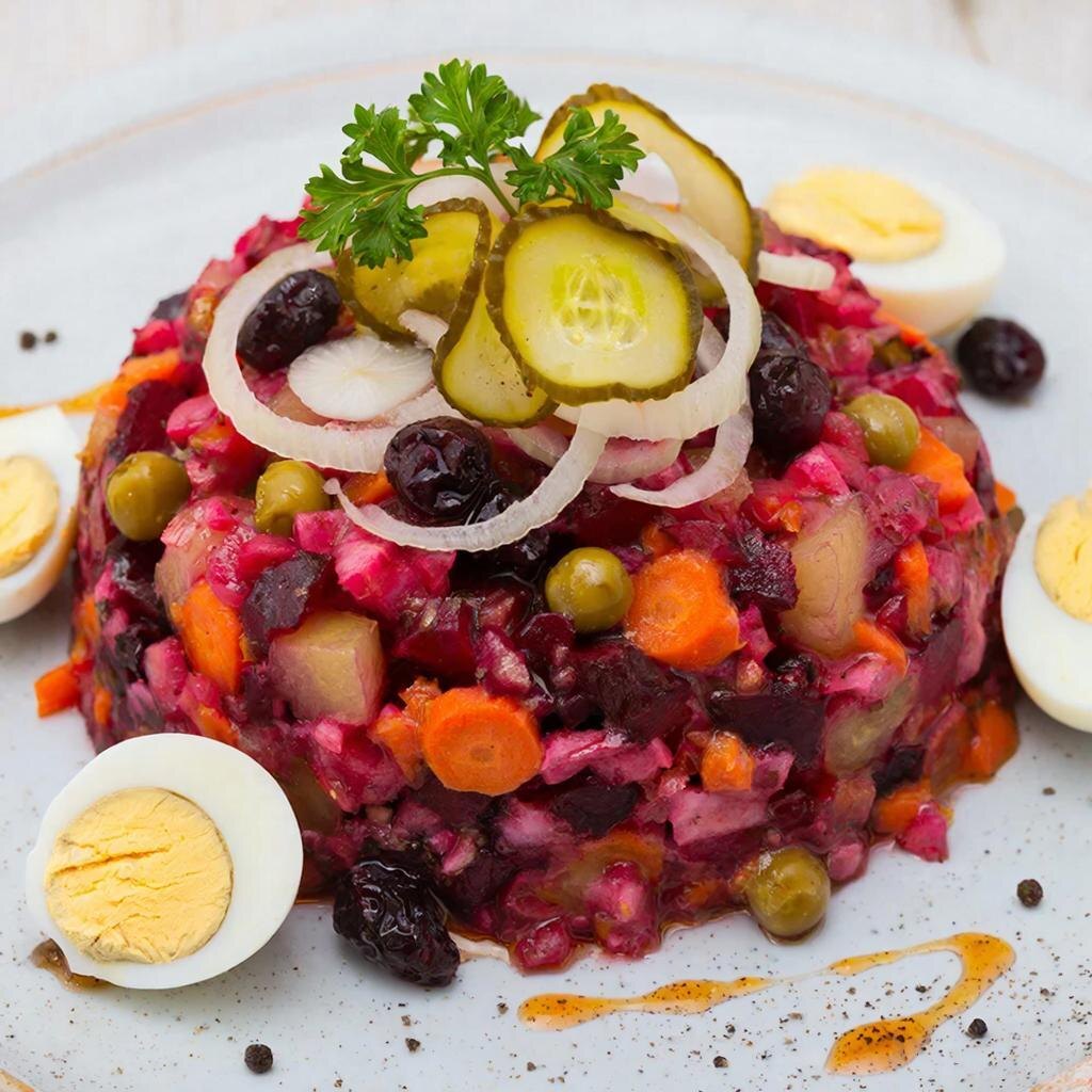 Зимний винегрет по-французски: вкусная интерпретация классического рецепта