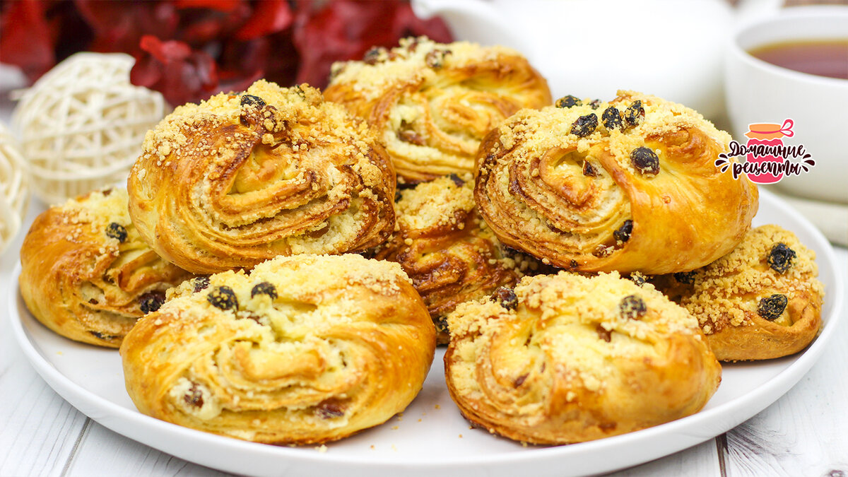 Потрясающие булочки с хрустящей крошкой, которые удивят всех