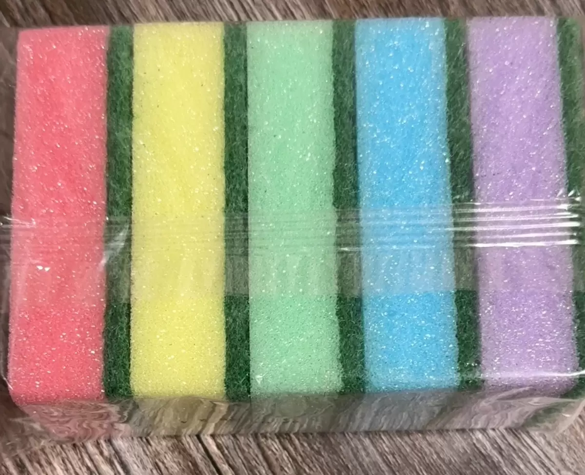 Цвет губок для мытья посуды: больше, чем просто маркетинг