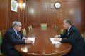 Казбек Коков: Провел рабочую встречу с Жиросланом Паговым - руководителем Управления Федеральной службы по надзору в сфере защиты прав потребителей и благополучия человека по Кабардино-Балкарской Республике