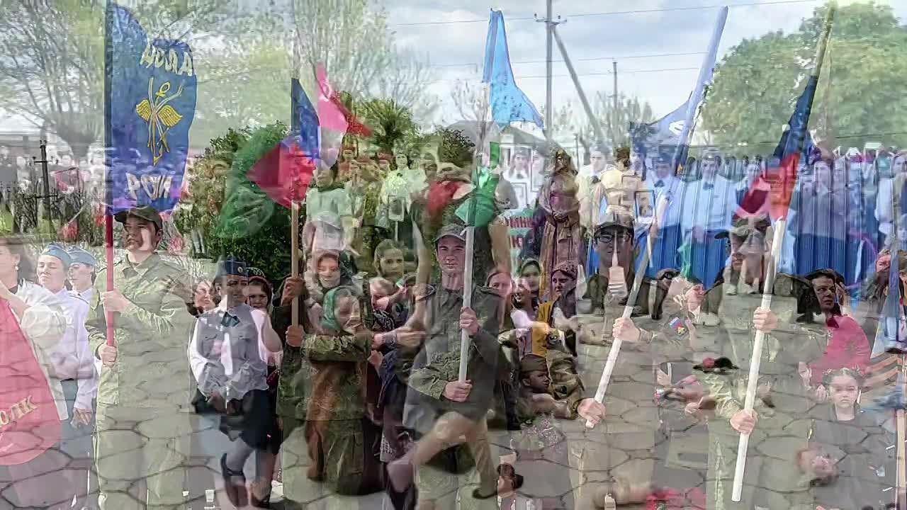 Митинги, патриотические акции и возложения цветов к памятникам павшим в годы ВОВ в сельских поселениях Исламей и Куба