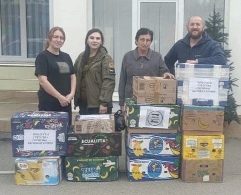 В Баксане собрали гуманитарный груз для бойцов СВО