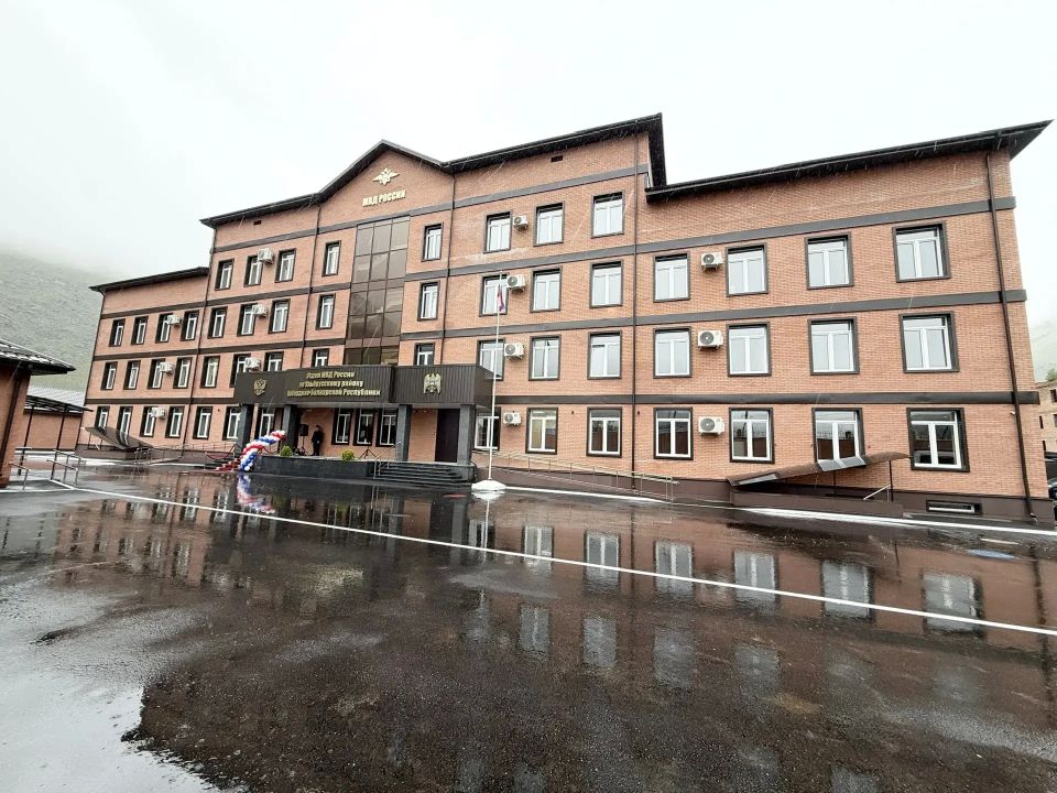 В Тырныаузе открылось новое здание райотдела МВД