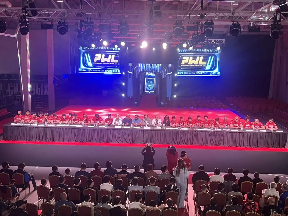 В преддверии очередного турнира PWL, который состоится в Нальчике 2-го июня, проходит пресс-конференция В преддверии очередного турнира PWL, который состоится в Нальчике 2-го июня, проходит пресс-конференция