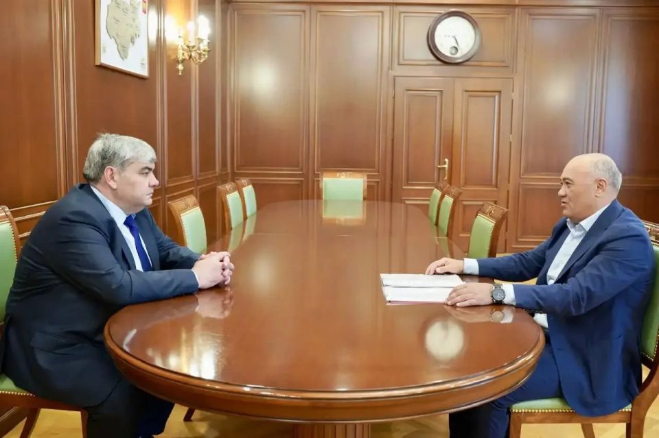 Казбек Коков встретился с министром сельского хозяйства КБР