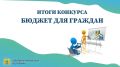 Подведены итоги республиканского этапа Всероссийского конкурса проектов по представлению бюджетов в доступной для граждан форме