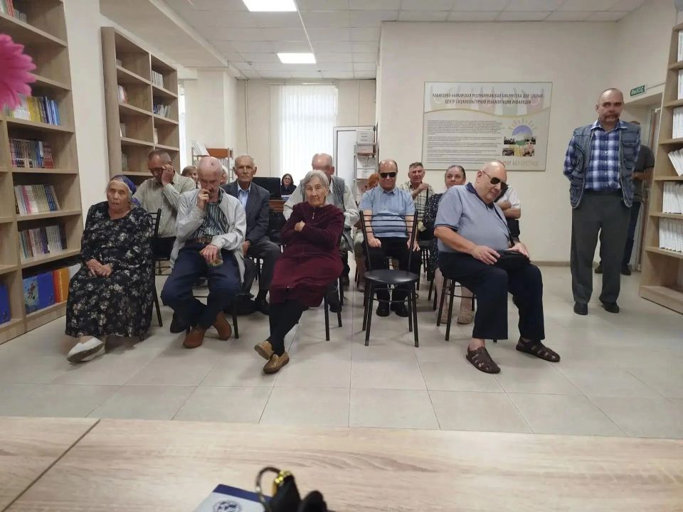 Встреча с интересными лекторами в Республиканской библиотеке для слепых Встреча с интересными лекторами в Республиканской библиотеке для слепых