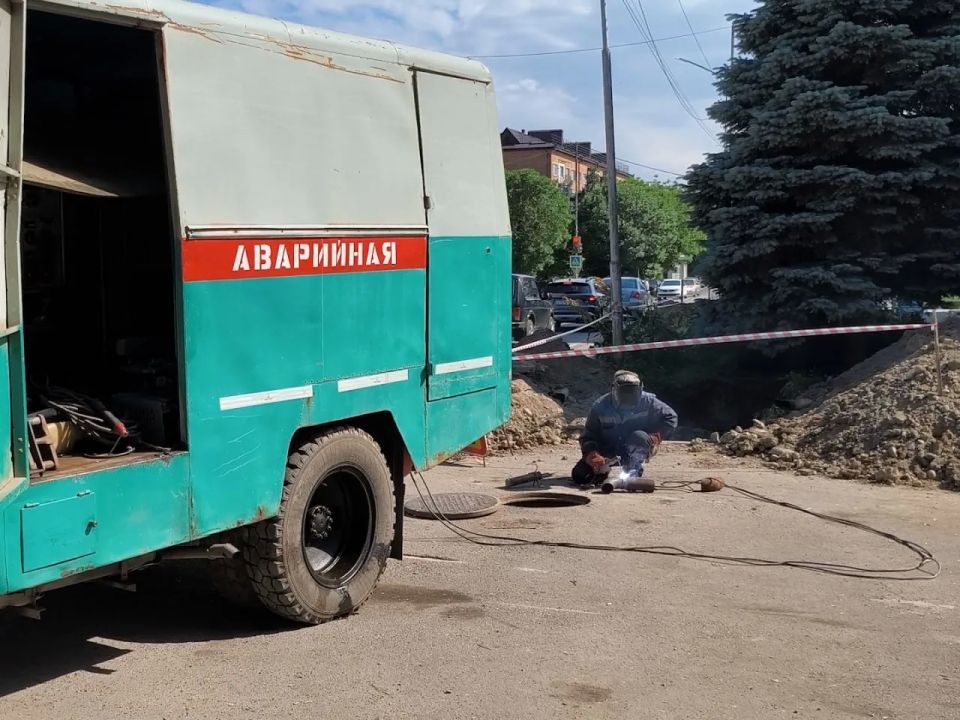 В Прохладном обновили участок теплотрассы