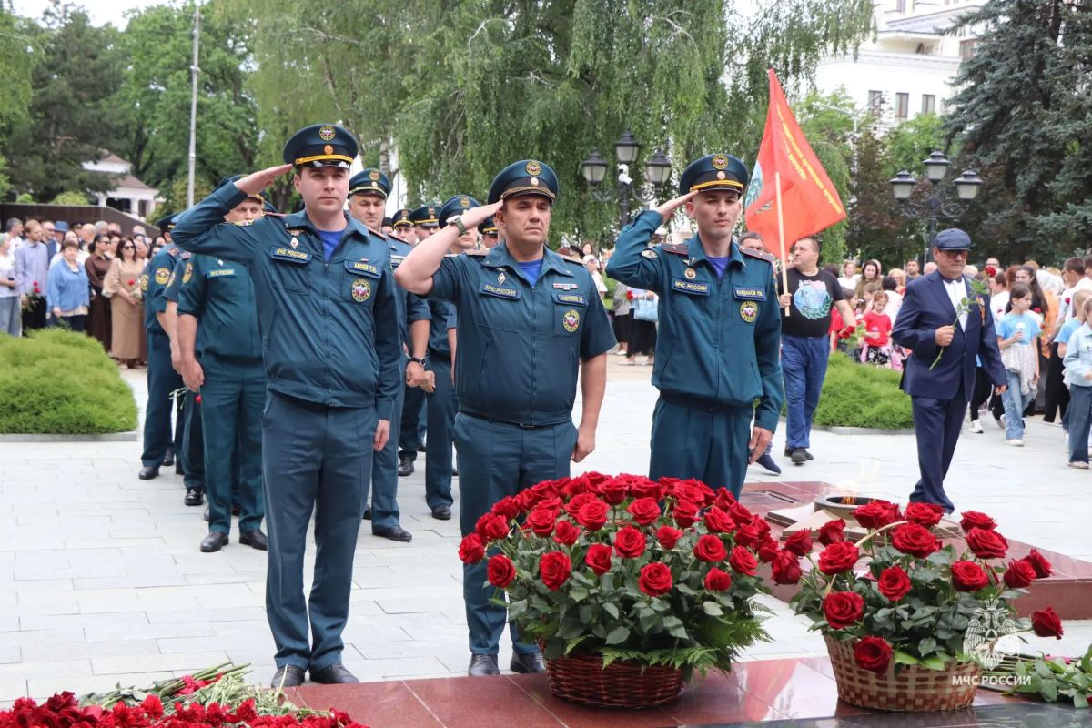 В День памяти и скорби почтили память погибших в годы Великой Отечественной войны В День памяти и скорби почтили память погибших в годы Великой Отечественной войны