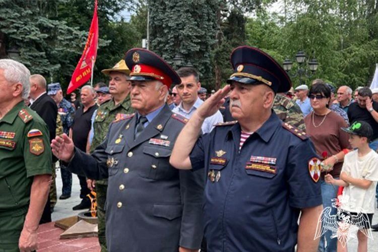 Представители Росгвардии приняли участие в республиканском ветеранском форуме ко Дню ветеранов боевых действий Представители Росгвардии приняли участие в республиканском ветеранском форуме ко Дню ветеранов боевых действий