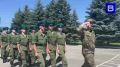 В учебном центре Пограничного управления ФСБ России по КБР состоялся торжественный митинг, посвящённый увольнению в запас военнослужащих по призыву Вооружённых сил Российской Федерации