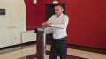В эти минуты в Литературном салоне проходит открытый микрофон, посвященный творчеству выдающегося поэта, народного поэта КБР, Героя Социалистического Труда Алима Пшемаховича Кешокова