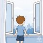 Открытое окно может стать причиной трагедии