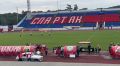 На стадионе «Спартак» проходит торжественное открытие матча