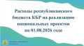 На реализацию национальных проектов по состоянию на 01.08.2026 года направлено 7 645,5 млн рублей, в том числе за счет федеральных средств