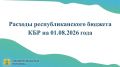Исполнение республиканского бюджета КБР на 1 августа 2026 года