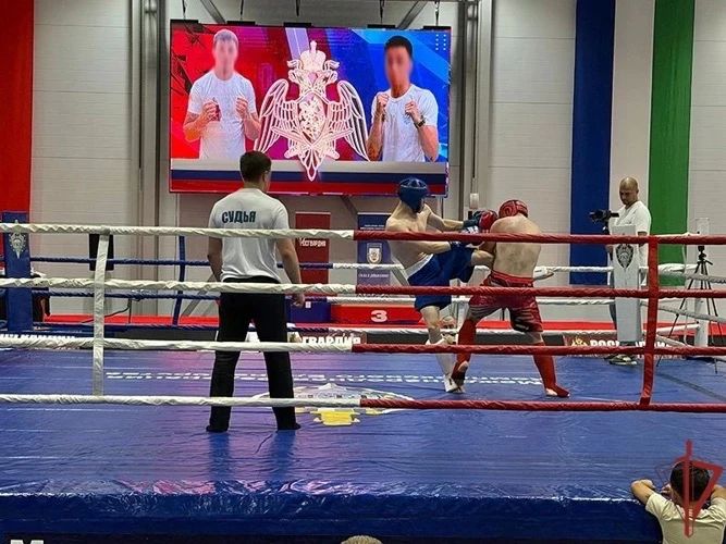 В Кабардино-Балкарии на базе спортивного комплекса «Вымпел» завершился чемпионат войск национальной гвардии Российской Федерации по комплексному единоборству, посвящённый 215-летию войск правопорядка и 10-летию образования... В Кабардино-Балкарии на базе спортивного комплекса «Вымпел» завершился чемпионат войск национальной гвардии Российской Федерации по комплексному единоборству, посвящённый 215-летию войск правопорядка и 10-летию образования...