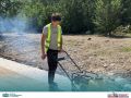 В Парке Победы продолжается благоустройство территории