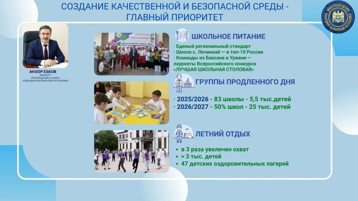 Комфорт, здоровье и забота о каждом ребенке