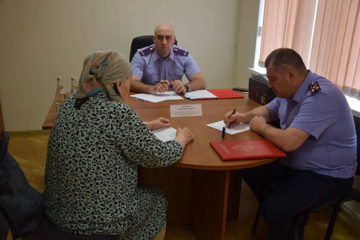 Заместитель руководителя следственного управления провел прием граждан