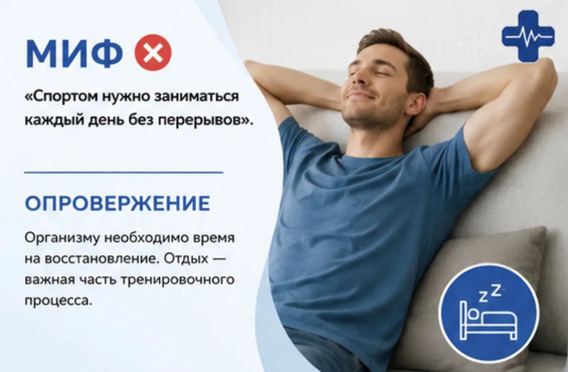 Развеиваем мифы и рассказываем правду о занятиях спортом Развеиваем мифы и рассказываем правду о занятиях спортом