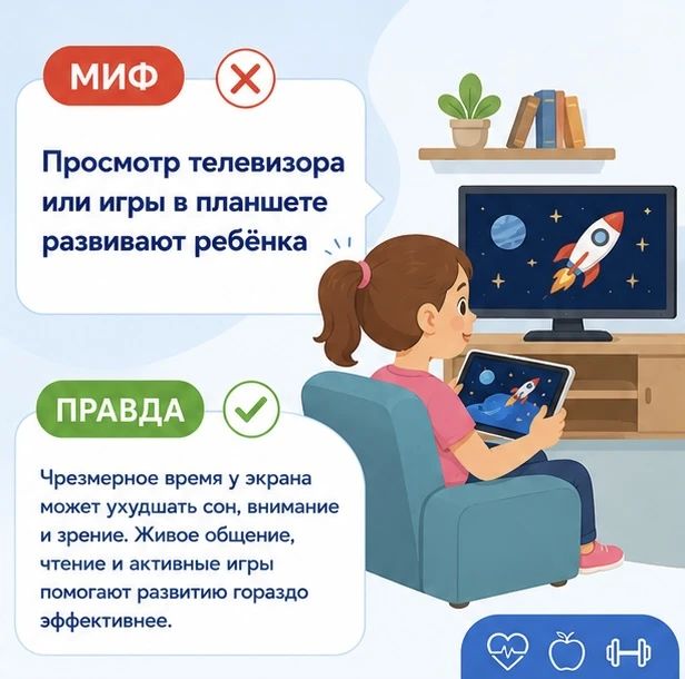 Развеиваем мифы и рассказываем правду о здоровом образе жизни детей Развеиваем мифы и рассказываем правду о здоровом образе жизни детей