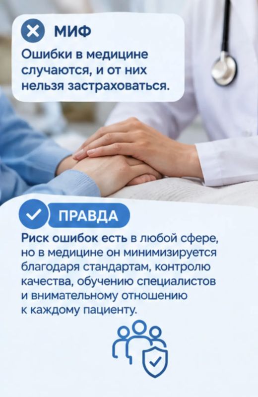 Развеиваем мифы и рассказываем правду о безопасности пациента Развеиваем мифы и рассказываем правду о безопасности пациента