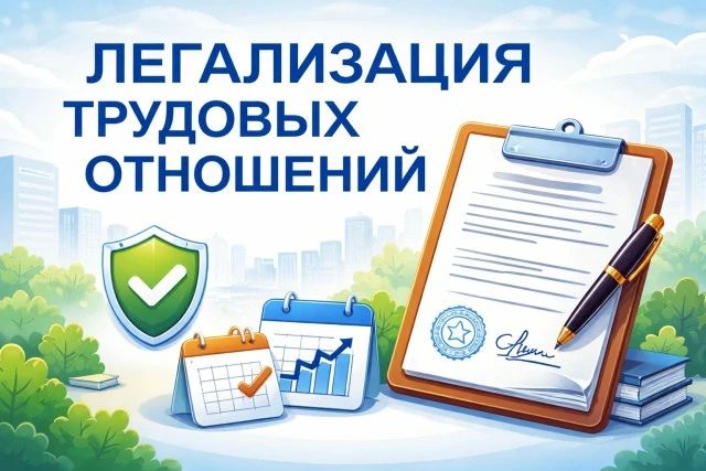 С начала года 7550 жителей республики легализовали трудовые отношения