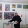 Голосует Председатель Эльбрусского районного совета ветеранов Афганистана Князев А.А на избирательном участке N348