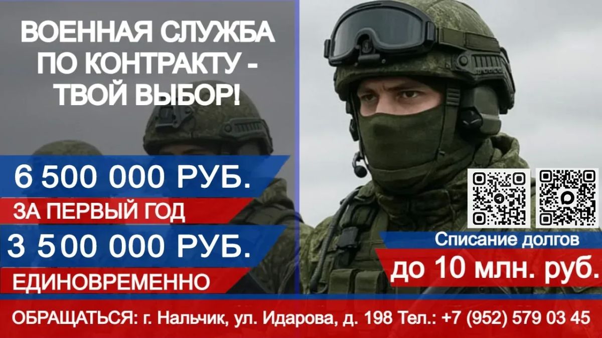 Военная служба по контракту в ВС РФ