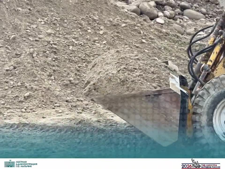 В Нальчике продолжается благоустройство набережной на участке от улицы Осетинской до улицы Идарова