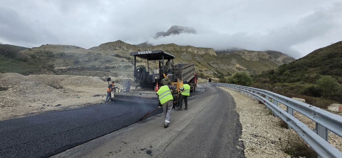 В Кабардино-Балкарии продолжается масштабная реконструкция автомобильной дороги Чегем-2 — Булунгу