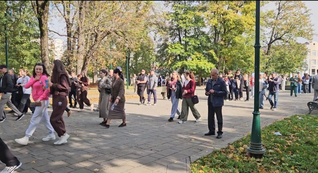 В Нальчике стартовала массовая акция «10 000 шагов к здоровому сердцу» В Нальчике стартовала массовая акция «10 000 шагов к здоровому сердцу»