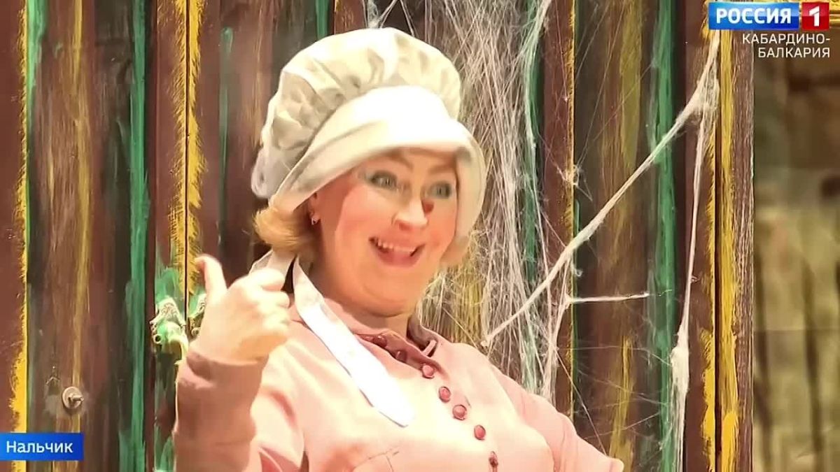 В Нальчике состоялась премьера спектакля «Маркольфа или счастливый билет»