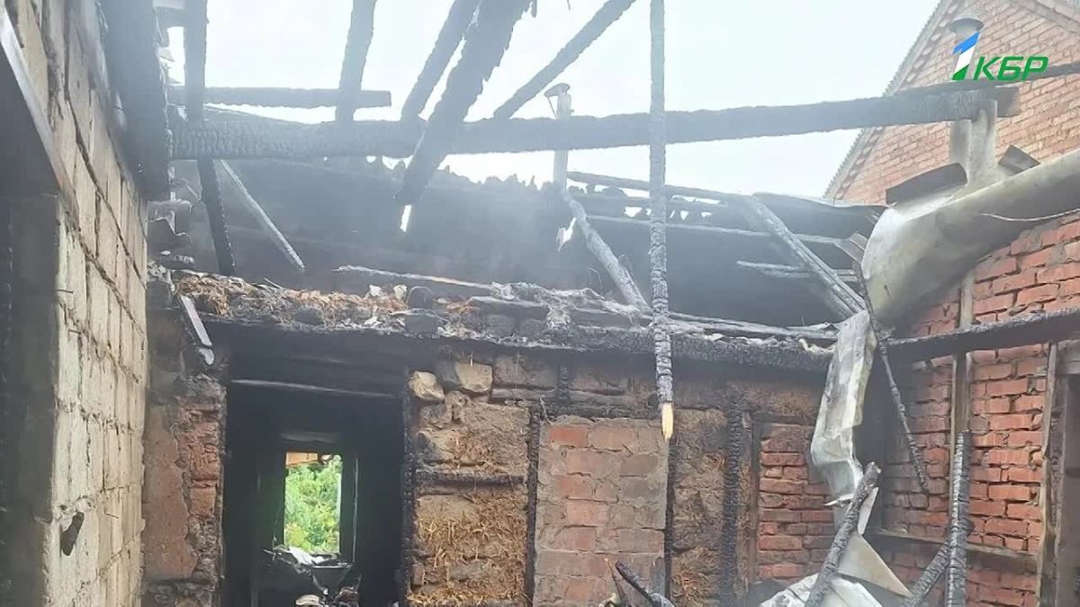 Сегодня в Майском в огне погибла женщина